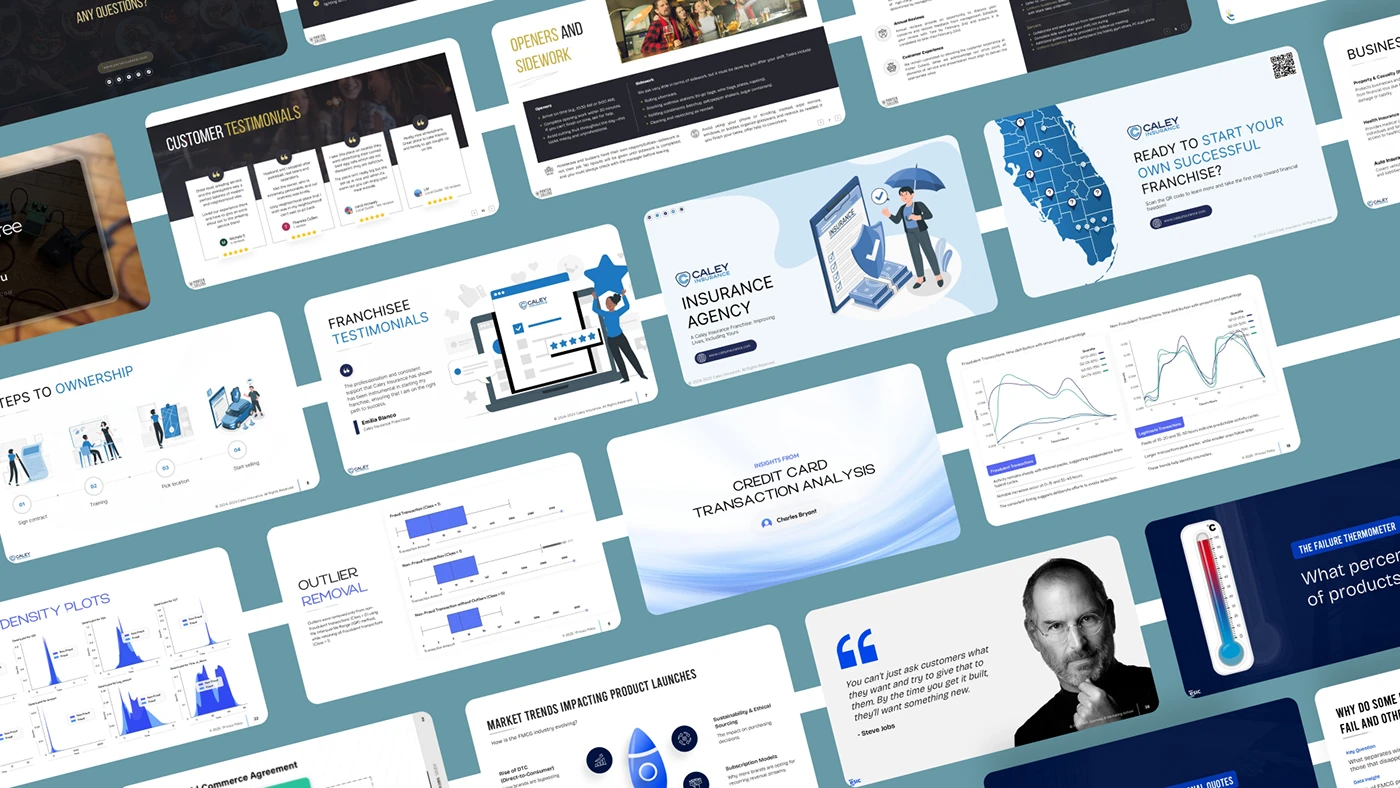 Presentation Design showcase 2