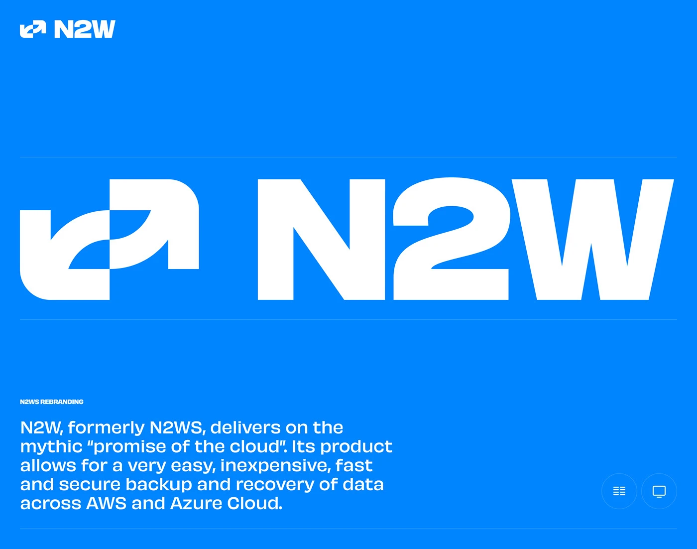 N2W Brand & Website