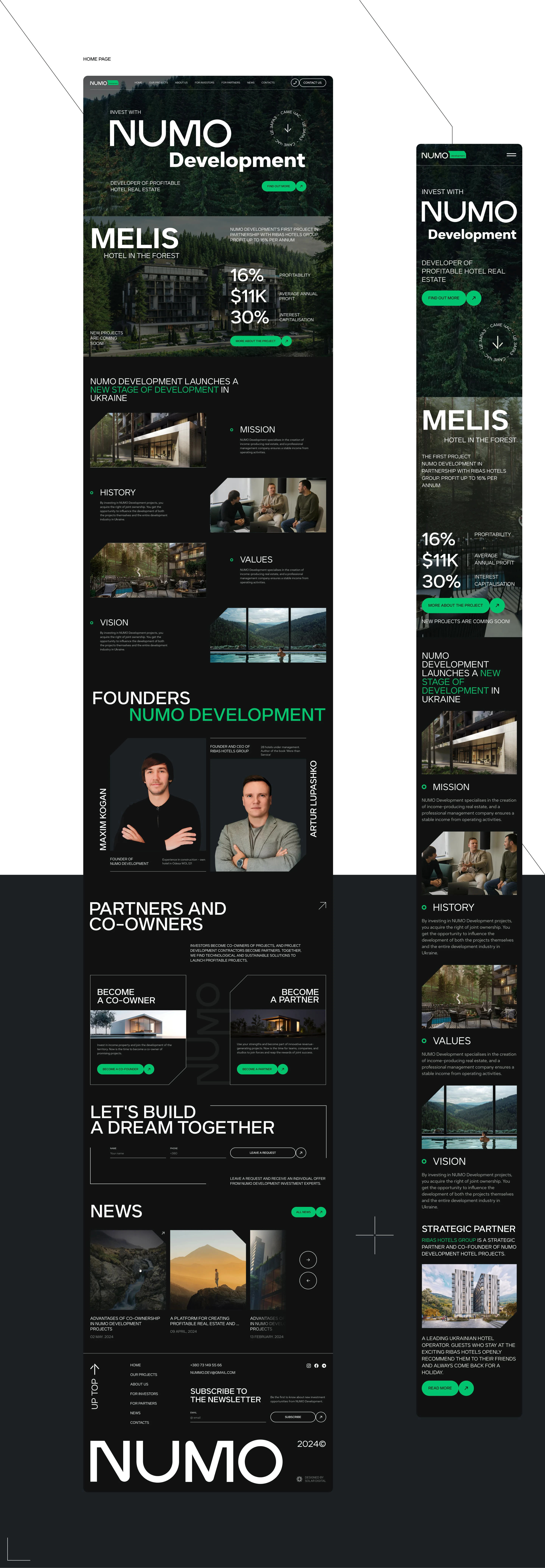 Webflow & Framer showcase 1